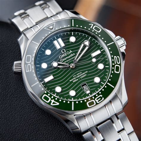 omega seamaster 2022 green|Omega Seamaster diver review.